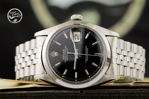 Rolex DATEJUST REF. 1600 GILT BOX, PAPERS & COSC