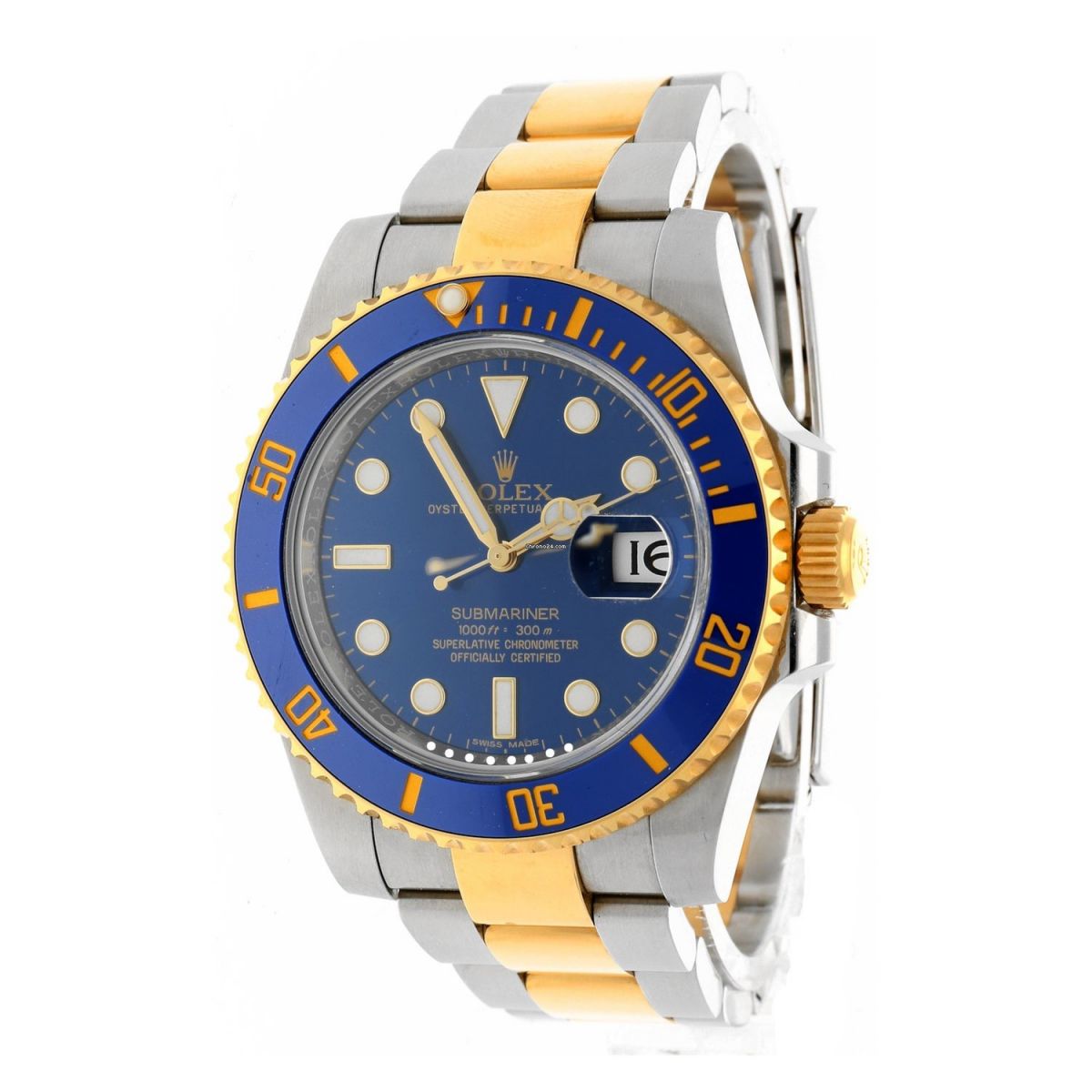 Rolex Submariner Date Gold/Steel 116613LB ''Sunburst dial''