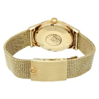 Foto 5 di 7: Omega Omega Constellation ''Pie Pan'' dial Dogleg 18K gold