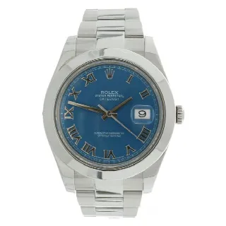 Foto 2 di 6: Rolex Datejust II Ref. 116300 Blue dial