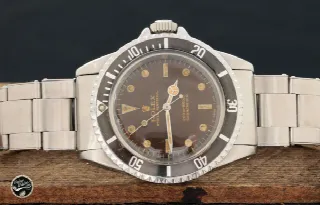 Foto 1 di 4: Rolex Submariner ref. 5513 Gilt Brown