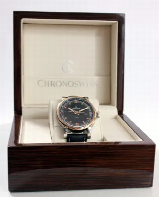 Foto 6 di 8: Chronoswiss Grand Pacific gold/steel 