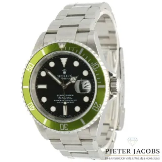 Foto 1 di 7: Rolex Submariner Date Ref. 16610LV '''Kermit''