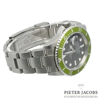 Foto 4 di 7: Rolex Submariner Date Ref. 16610LV '''Kermit''