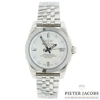 Foto 3 di 8: Breitling Galactic 36 Sleel MOP with Diamonds