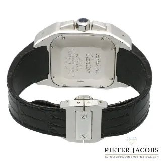 Foto 5 di 8: Cartier Santos 100 XL Chrono Full set Ref. 2740