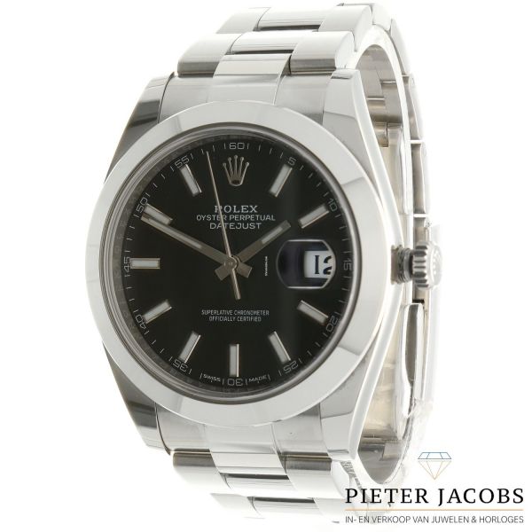 Rolex Datejust 41 Black dial Ref. 126300