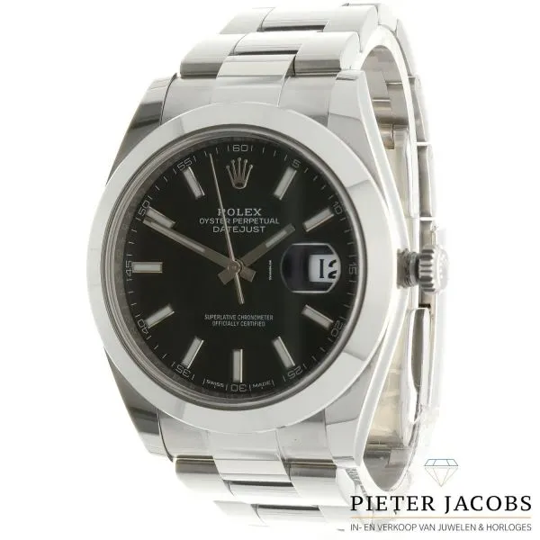 Rolex Datejust 41 Black dial Ref. 126300