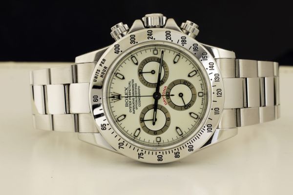 Rolex Daytona ref. 116520 Quadrante Panna Full Set