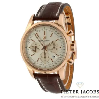 Foto 1 di 8: Breitling Transocean Chronograph Rosegold Ref. RB015212