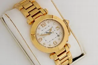 Foto 10 di 10: Cartier Pasha Lady Automatic 18K diam. Full Set 2519