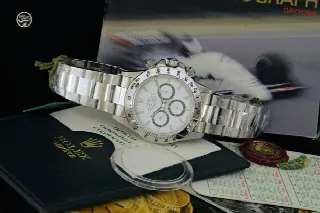 Foto 3 di 4: Rolex Daytona ref. 16520 ser. W Nuovo NOS Quadrante Bianco Full Set