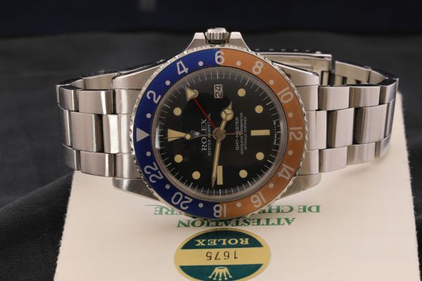 Rolex Gmt Master ref. 1675 MK3 Radiale con Scatola e Garanzia
