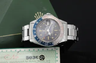 Foto 1 di 7: Rolex Gmt Master ref. 1675 Gilt Brown Dial
