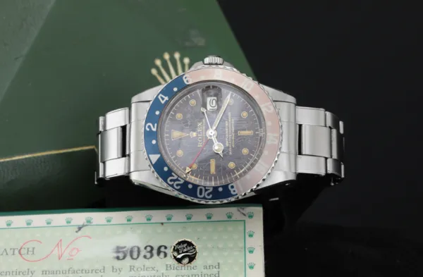 Rolex Gmt Master ref. 1675 Gilt Brown Dial