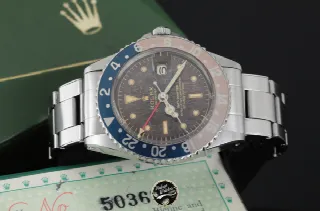 Foto 2 di 7: Rolex Gmt Master ref. 1675 Gilt Brown Dial