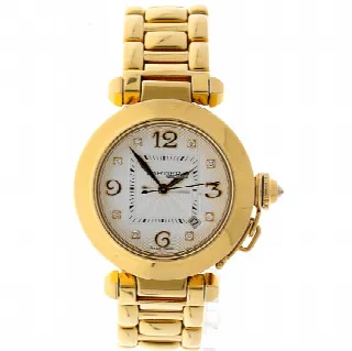 Foto 2 di 10: Cartier Pasha Lady Automatic 18K diam. Full Set 2519