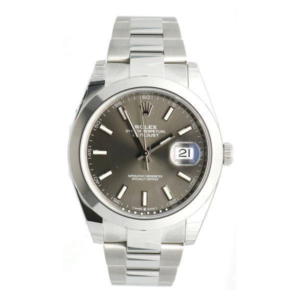 Rolex Datejust II 41mm Rhodium Dial. 