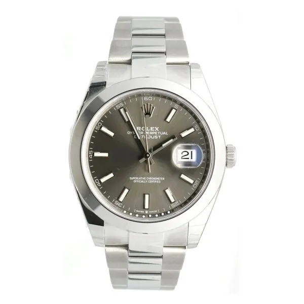 Rolex Datejust II 41mm Rhodium Dial.