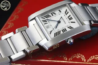 Foto 2 di 3: Cartier TANK FRANCAISE AUTOMATIC
