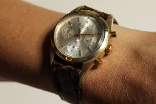 Foto 5 di 5: Rolex Chronograph Pre-Daytona ref. 6238 in Oro