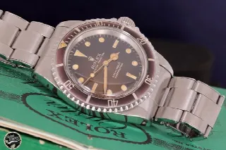 Foto 2 di 4: Rolex Submariner ref. 5513 Marrone Gilt Scatola e Garanzia