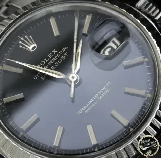 Foto 5 di 5: Rolex DATEJUST REF. 1603 BLACK GILT DIAL