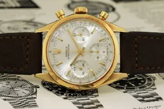 Foto 3 di 3: Rolex Chronograph ref. 6238 in Oro
