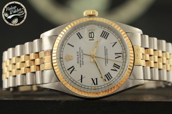 Rolex Datejust ref. 1601 Steel Gold Never Polished