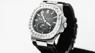 Foto 2 di 11: Patek Philippe Nautilus - Riserva oro bianco brillanti