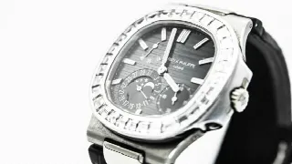 Foto 7 di 11: Patek Philippe Nautilus - Riserva oro bianco brillanti