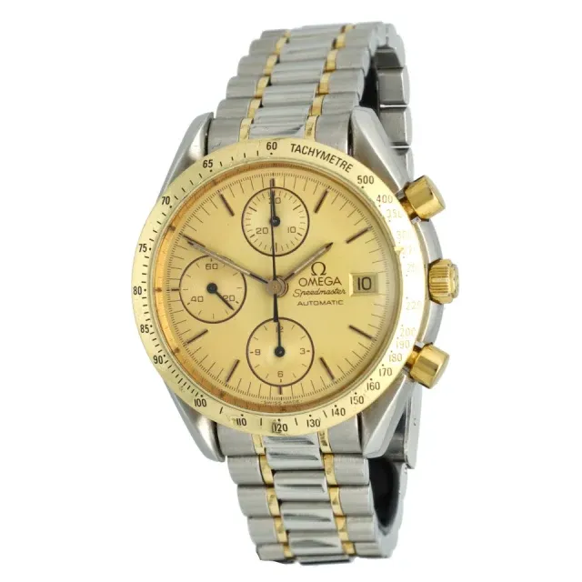 Omega Speedmaster Reduced 39 MM Goud/Staal
