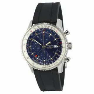 Foto 1 di 7: Breitling Navitimer World GMT 46