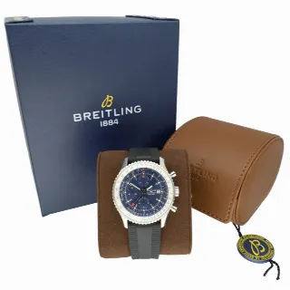 Foto 7 di 7: Breitling Navitimer World GMT 46