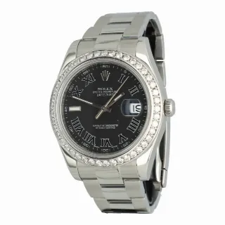 Foto 1 di 7: Rolex Datejust 41 Ref.116300 Diamonds