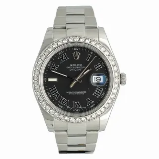 Foto 2 di 7: Rolex Datejust 41 Ref.116300 Diamonds