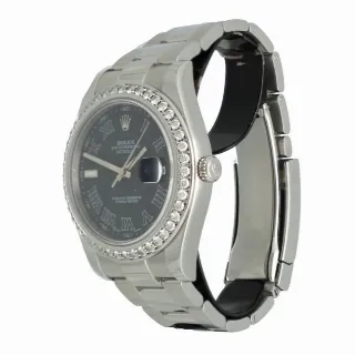 Foto 3 di 7: Rolex Datejust 41 Ref.116300 Diamonds