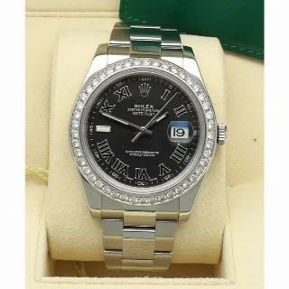 Foto 7 di 7: Rolex Datejust 41 Ref.116300 Diamonds