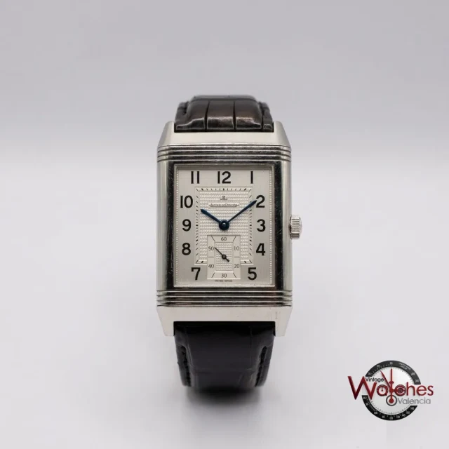 Jaeger-LeCoultre Reverso (acero, esfera plateada)