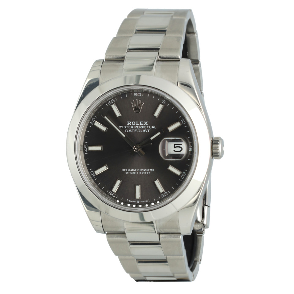Rolex Datejust 41 Ref.126300 Rhodium Full Set