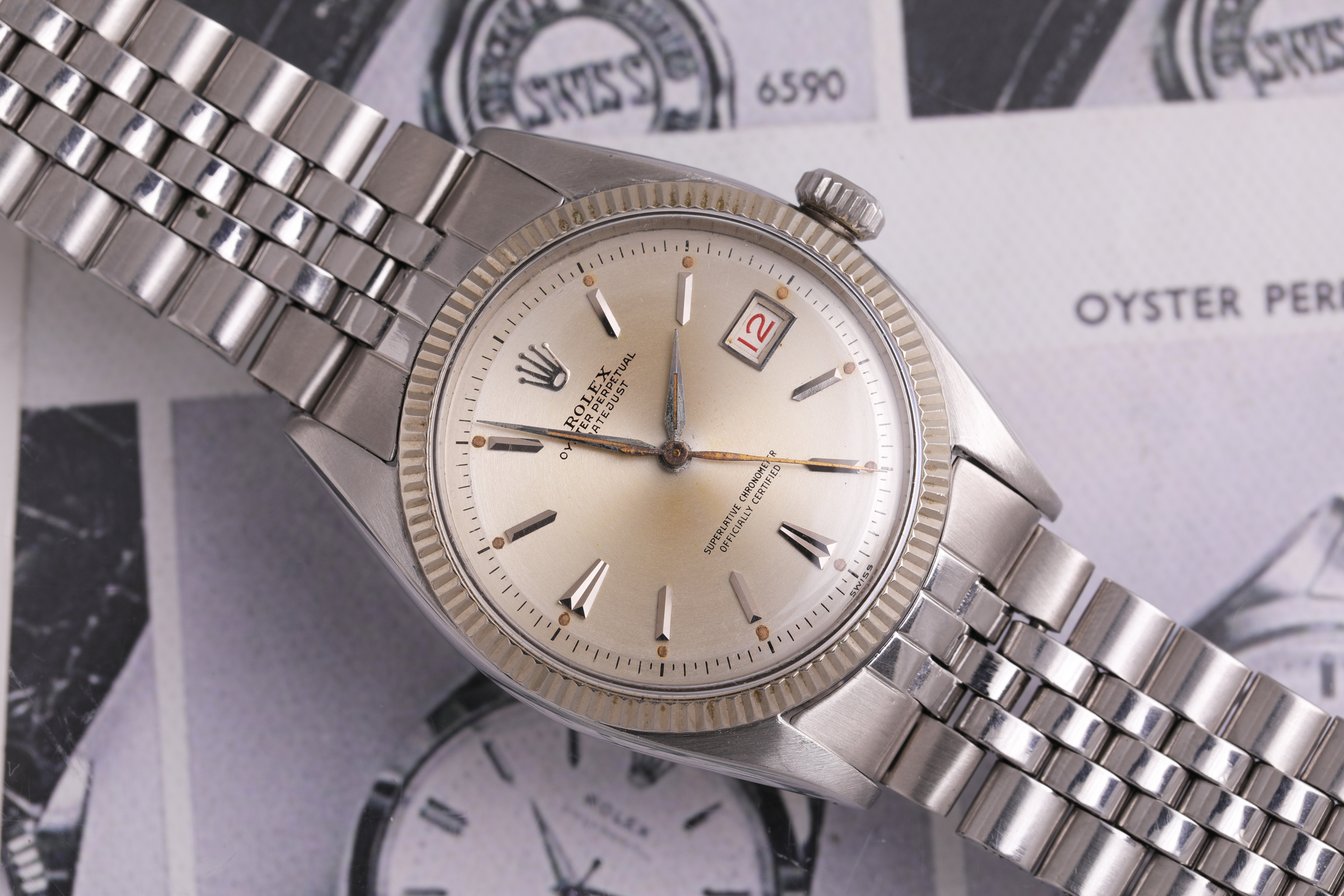 Rolex Datejust Ref. 6605 matr.195xxx 1956