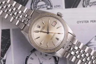 Foto 1 di 7: Rolex Datejust Ref. 6605 matr.195xxx 1956