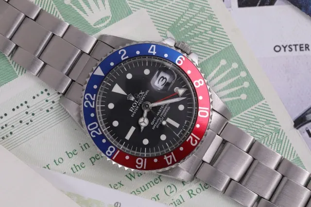 Rolex GMT-Master Ref. 1675 Mark 3 Radiale 1977