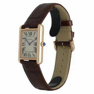 Foto 3 di 7: Cartier Tank Solo Rose Goud/Staal Ref 3167