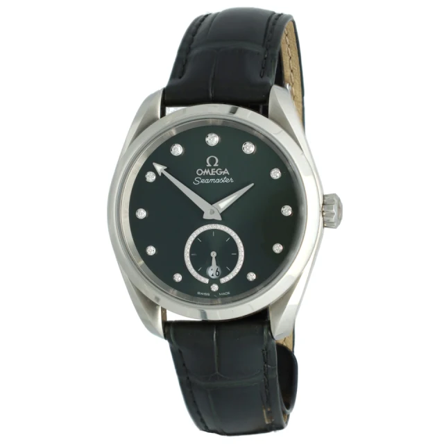 Omega Seamaster Aqua Terra Green/Diamonds