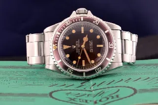 Foto 1 di 4: Rolex Submariner ref. 5513 Marrone Gilt Scatola e Garanzia