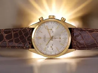 Foto 1 di 5: Rolex Chronograph Pre-Daytona ref. 6238 in Oro