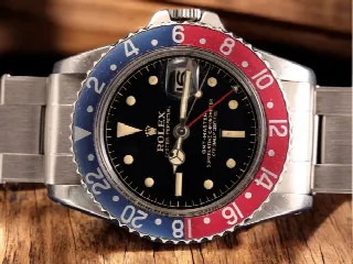 Foto 1 di 3: Rolex Gmt Master Cornino ref. 1675 quadrante Gilt Underline con Garanzia – Riservato